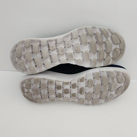 Skechers Air Cooled GO WALK Joy Vela blue‎ slip on comfort shoes womens size 10 - Picture 8 of 10